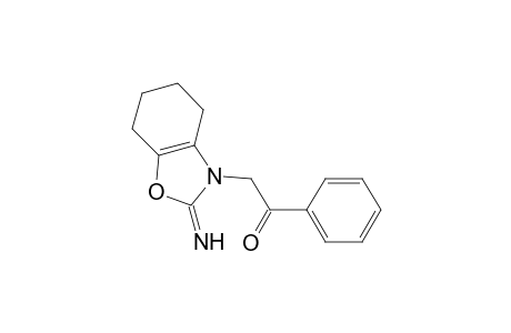 2-IMINO-3-PHENACYL-2,3,4,5,6,7-HEXAHYDRO-BENZOXAZOLE