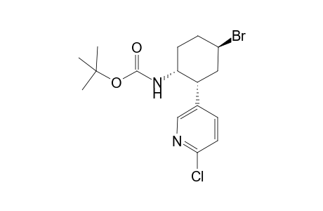 tert-Butyl N-[(1R,2R,4R)-4-Bromo-2-(6-chloro-3-pyridylcyclohexyl]carbamate