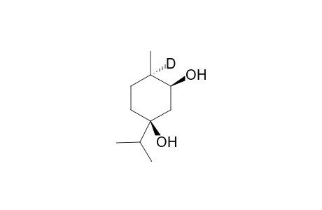 1R-Deutero-2S,4S-dihydroxymenthane