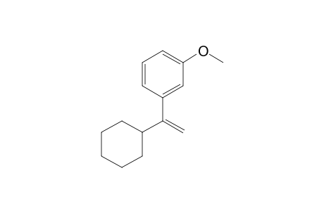 1-(1-cyclohexylvinyl)-3-methoxybenzene