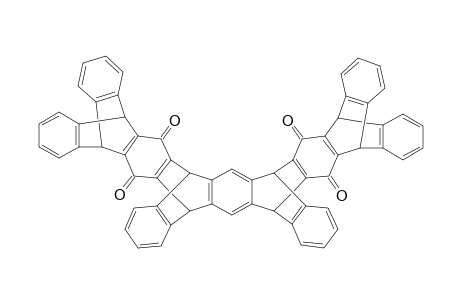 Iptycene-bis(iptycene-quinone)