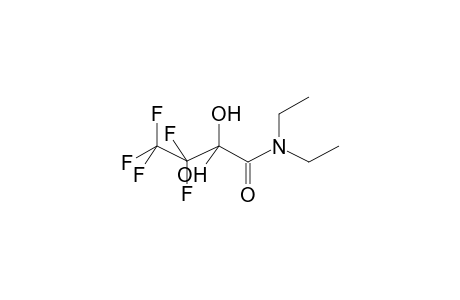 2,2-DIHYDROXY-3,3,4,4,4-PENTAFLUOROBUTANOIC ACID, DIETHYLAMIDE