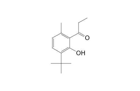 3'-tert-butyl-2'-hydroxy-6'-methylpropiophenone