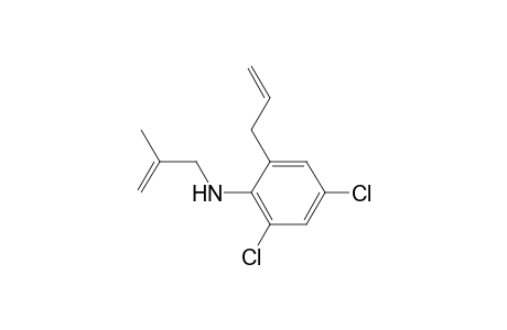 2-Allyl-4,6-dichloro-N-(2-methylallyl)aniline