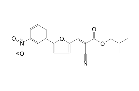 2-propenoic acid, 2-cyano-3-[5-(3-nitrophenyl)-2-furanyl]-, 2-methylpropyl ester, (2E)-