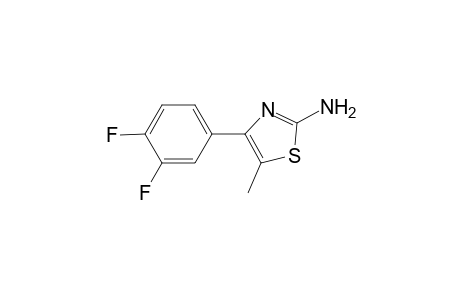 4-(3,4-Difluorophenyl)-5-methyl-1,3-thiazol-2-amine