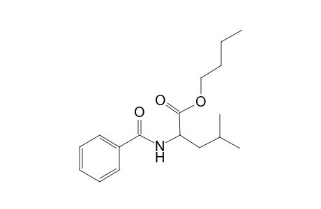 leucine, N-benzoyl-, butyl ester