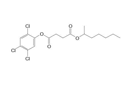 Succinic acid, hept-2-yl 2,4,5-trichlorophenyl ester