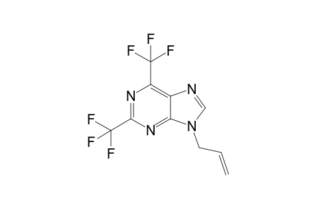 9-Allyl-2,6-bis(trifluoromethyl)-9H-purine