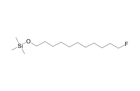 11-Fluoroundecan-1-ol, tms derivative