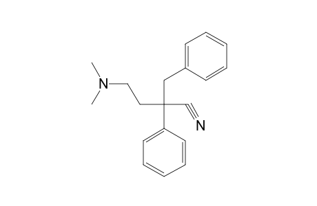 2-benzyl-4-(dimethylamino)-2-phenylbutyronitrile