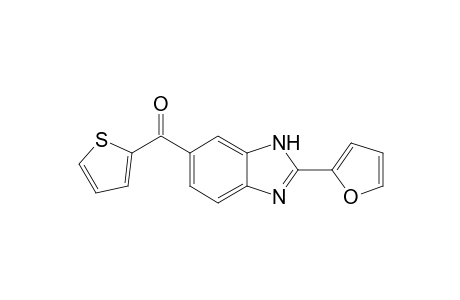 (1H)Benzimidazole, 2-(2-furyl)-6-(2-thienyl)carbonyl-