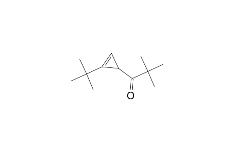 1-Propanone, 1-(2-tert-butyl-2-cyclopropen-1-yl)-2,2-dimethyl-