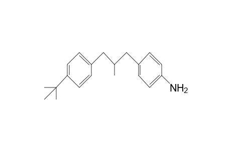 Benzenamine, 4-[3-[4-(1,1-dimethylethyl)phenyl]-2-methylpropyl]-