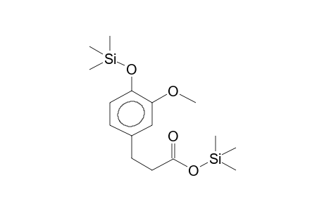 Trimethylsilyl 3-(3-methoxy-4-((trimethylsilyl)oxy)phenyl)propanoate