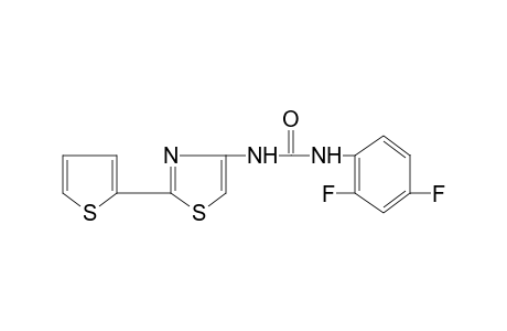 1-(2,4-difluorophenyl)-3-[2-(2-thienyl)-4-thiazolyl]urea