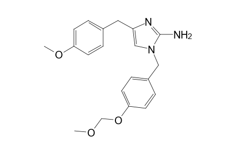 4-(4-Methoxybenzyl)-1-(4-methoxymethylenoxy)benzyl-2-aminoimidazole