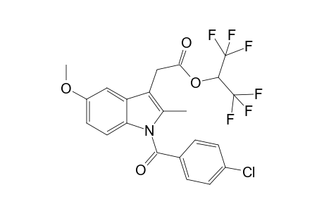 1-(4-Chlorobenzoyl)-5-methoxy-2-methyl-1H-indole-3-acetic acid 1,1-di(trifluoromethyl)methyl ester