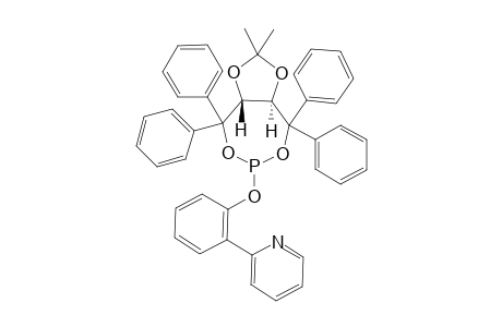 (3R,9R)-2-[2-(2,2-Dimethyl-4,4,8,8-tetraphenyltetrahydro-1,3,5,7-tetraoxa-6-phosphaazulene-6-yloxy)-phenyl]-pyridine