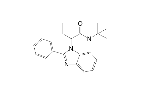 N-(Tert-butyl)-2-(2-phenyl-benzo[D]imidazol-1-yl)butanamide