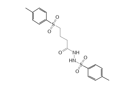 1-(p-tolylsulfonyl)-2-[4-(p-tolylsulfonyl)butyryl]hydrazine