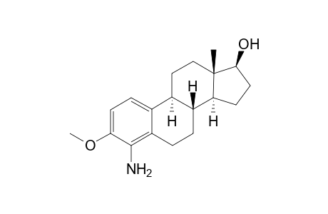 (8R,9S,13S,14S,17S)-4-amino-3-methoxy-13-methyl-6,7,8,9,11,12,14,15,16,17-decahydrocyclopenta[a]phenanthren-17-ol