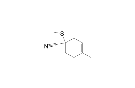 1-Cyano-4-methyl-1-thiomethyl-3-cyclohexene