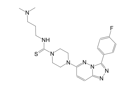 1-piperazinecarbothioamide, N-[3-(dimethylamino)propyl]-4-[3-(4-fluorophenyl)[1,2,4]triazolo[4,3-b]pyridazin-6-yl]-