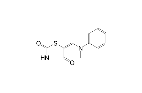 (5E)-5-[(methylanilino)methylene]-1,3-thiazolidine-2,4-dione