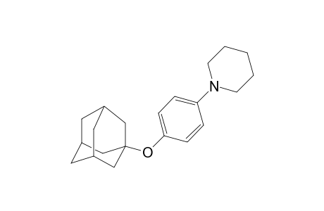 1-{p-[(1-adamantyl)oxy]phenyl}piperidine