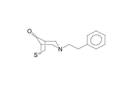 7-PHENETHYL-1-THIA-7-AZABICYCLO[3.3.1]NONAN-9-ONE