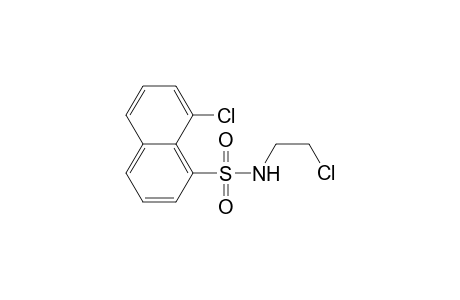 Naphthalene-1-sulfonamide, 8-chloro-N-(2-chloroethyl)-