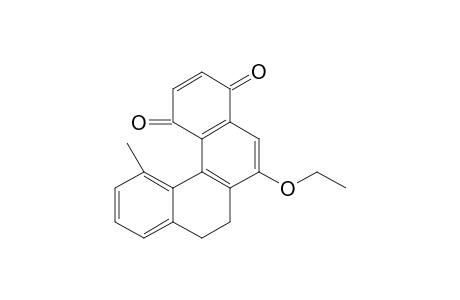 12-Methyl-6-ethoxy-7,8-dihydrobenzo[c]phenanthrene-1,4-dione