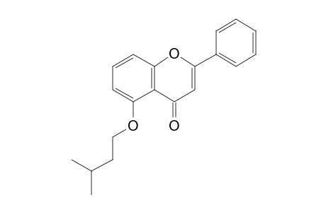 5-(3-Methylbutyl)oxyflavone