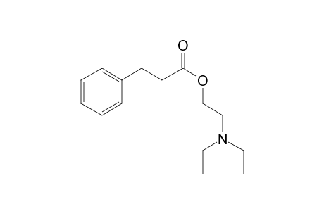 3-Phenylpropionic acid, 2-diethylaminoethyl ester