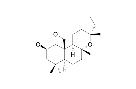 8-ALPHA,13-EPOXY-LABDANE-2-BETA,20-DIOL