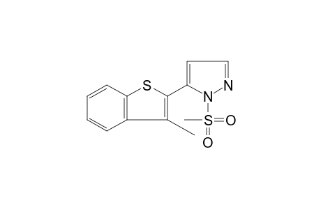 5-(3-methylbenzo[b]thien-2-yl)-1-(methylsulfonyl)pyrazole
