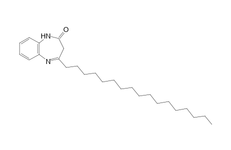 1,3-diydro-4-heptadecyl-2H-1,5-benzodiazepin-2-one