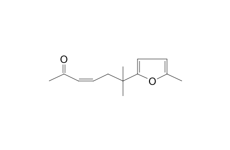 6-Methyl-6-(5-methyl-furan-2-yl)-hept-3-en-2-one