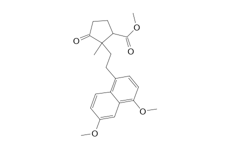 8,14-Seco-13.xi.-estra-1,3,5,7,9-pentaene-17-carboxylic acid, 3,6-dimethoxy-14-oxo-, methyl ester