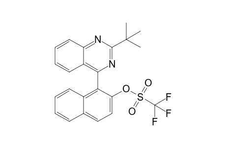 1-(2-TERT.-BUTYL-QUINAZOLIN-4-YL)-2-NAPHTHYL-(TRIFLUOROMETHYL)-SULFONATE