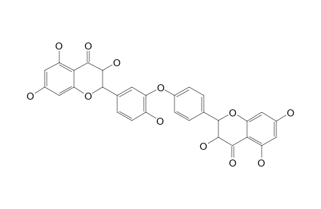 3-HYDROXY-2,3-DIHYDROAPIGENYL-[I-4',O,II-3']-DIHYDROKAEMPFEROL