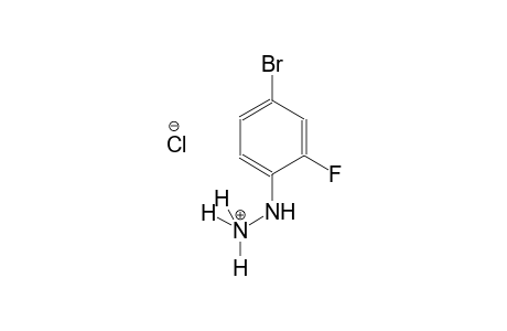 hydrazinium, 2-(4-bromo-2-fluorophenyl)-, chloride