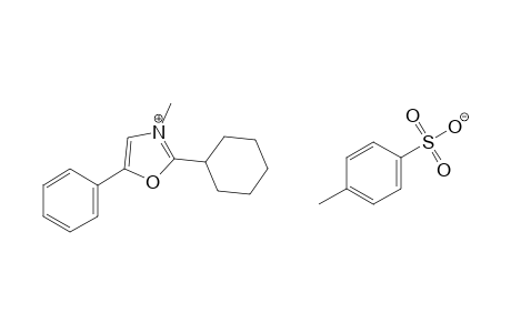 2-cyclohexyl-3-methyl-5-phenyloxazolium p-toluenesulfonate