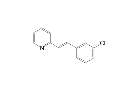 (E)-2-(3-chlorostyryl)pyridine