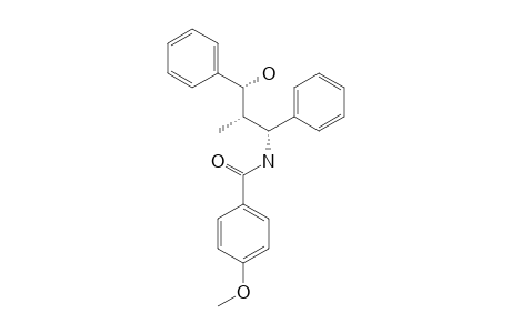 (1R*,2S*,3R*)-2-METHYL-3-[(PARA-METHOXYBENZOYL)-AMINO]-1,3-DIPHENYL-1-PROPANOL