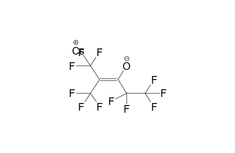 CESIUM PERFLUORO-2-METHYL-2-PENTENOL-3-ATE