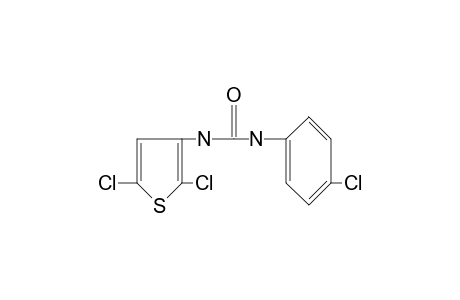 1-(p-chlorophenyl)-3-(2,5-dichloro-3-thienyl)urea