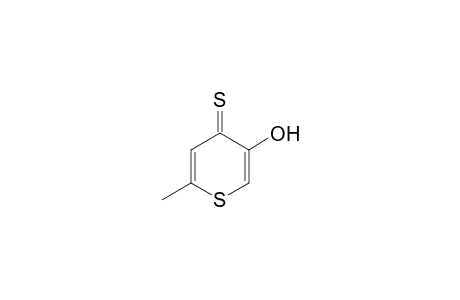 5-Hydroxy-2-methyl-4H-thiopyran-4-thione