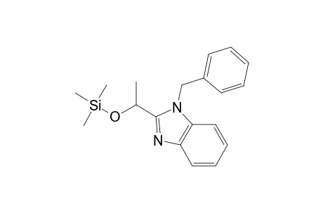 1-(1-Benzyl-1H-benzimidazol-2-yl)ethanol, tms derivative